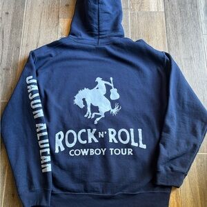 Jason Aldean Tour Navy Blue Hoodie